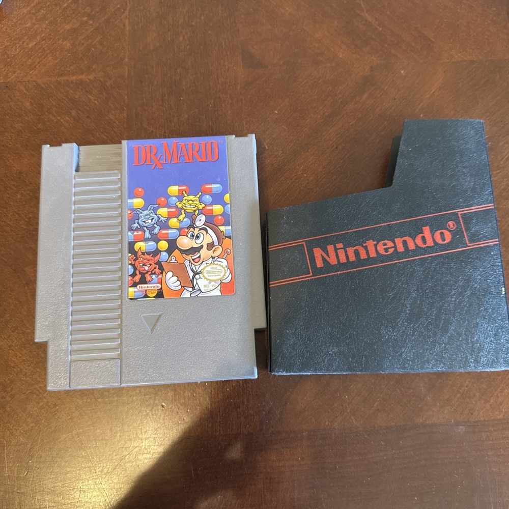 Dr. Mario NES Nintendo Entertainment System Authentic & Tested